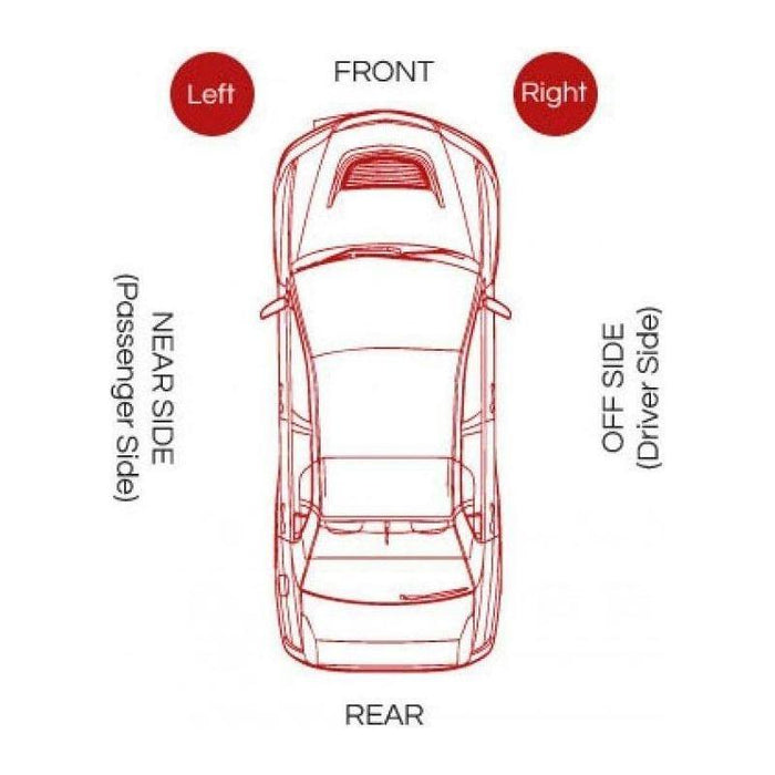 Genuine TRW Brake Pads (Rear) (Non-R90) GDB974