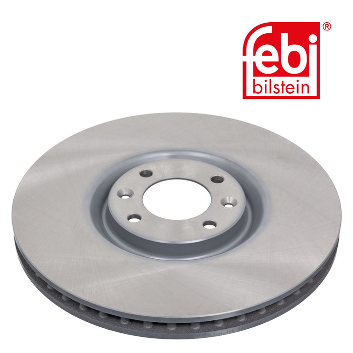 Genuine FEBI Front Brake Discs & Pads Set Vented for Citroen DS4