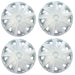 4x Silver 16" Inch Deep Dish Van Wheel Trims Hub Caps For Peugeot Expert UKB4C  - Dynamic Drive