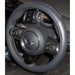 Black Steering Wheel Cover Soft Grip Leather Look for Mini Hatchback All Years UKB4C  - Dynamic Drive