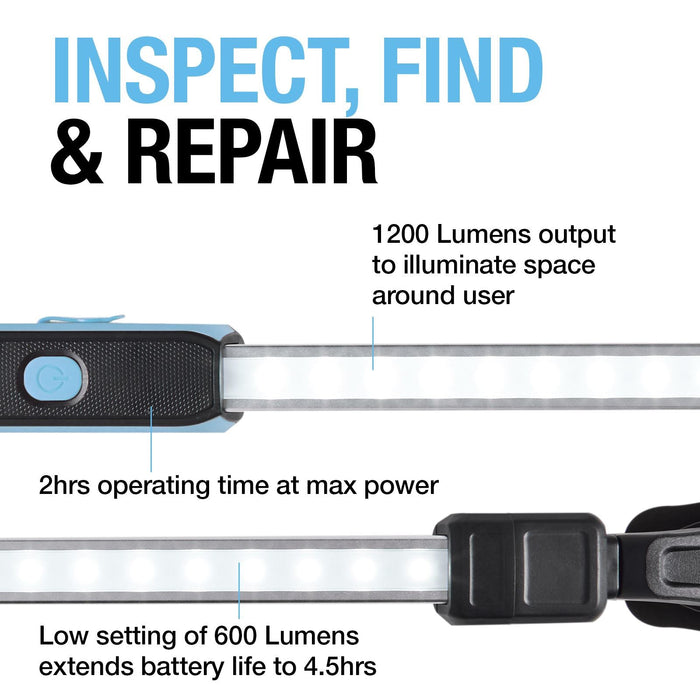 Ring Rechargeable Underbonnet Lamp 1200 Lm