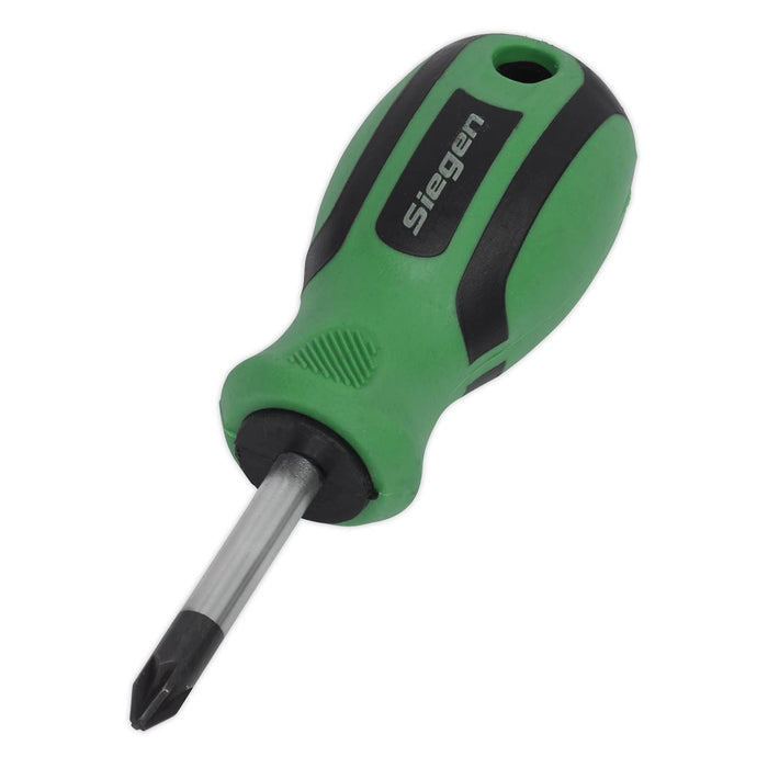 Sealey Screwdriver Pozi #2 x 38mm S01183 Siegen by Sealey  - Dynamic Drive