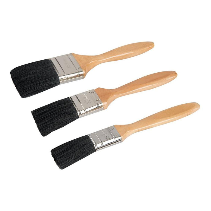 Silverline Mixed Bristle Brush Set 3pce Silverline  - Dynamic Drive