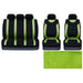 UKB4C Green Full Set Front & Rear Car Seat Covers for Seat Ibiza All Models UKB4C  - Dynamic Drive