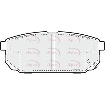 Apec Brake Pads Rear Fits Kia Sorento