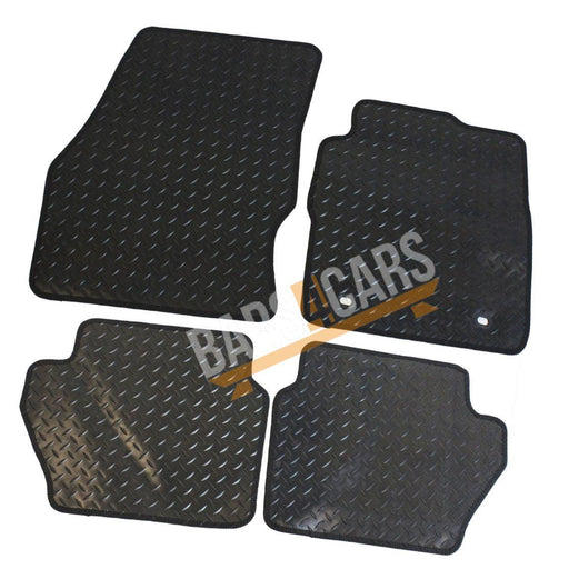 Tailored Rubber Mats for Ford Fiesta Mk7 09-11 + Clips 2009 2010 2011 UKB4C  - Dynamic Drive