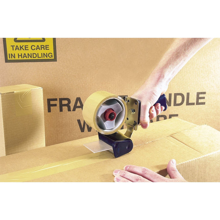 Draper Hand-Held Packing Security Tape Dispenser Kit, 2 x Reels of Tape 63390