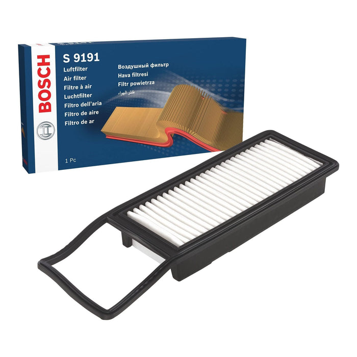 Genuine Bosch Car Air Filter S9191 fits Honda Jazz iDSi - 1.3 - 02-08 1987429191