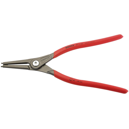 Draper Knipex 49 11 A4 320mm External Straight Tip Circlip Pliers, 85 - 140mm Ca Draper  - Dynamic Drive