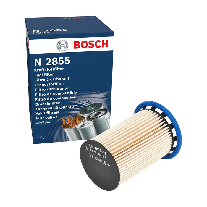 Bosch Car Fuel Filter N2855 fits VW Touareg TDi BlueMotion - 3.0 - 14-18 F026402