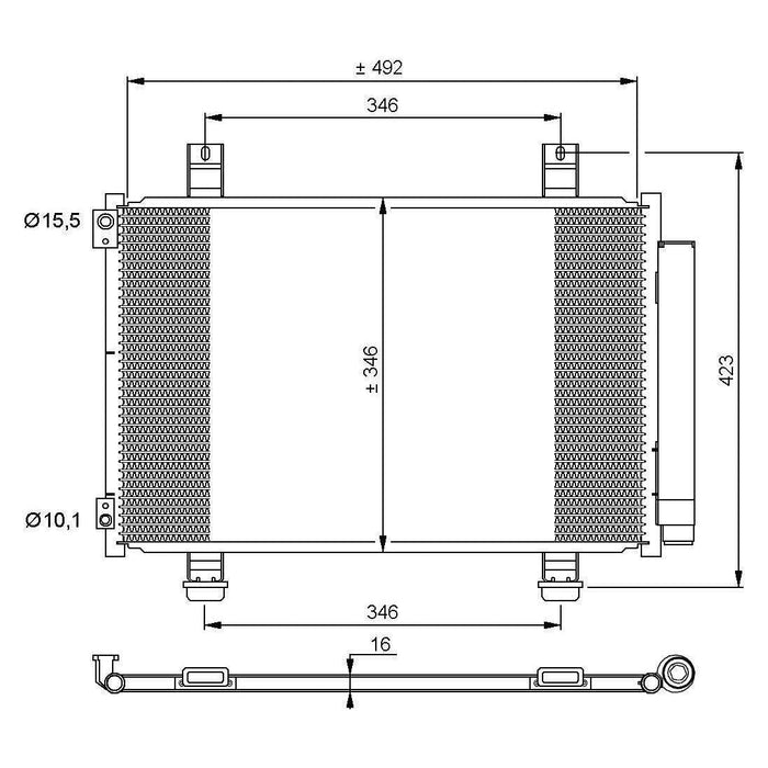 NRF Condenser 35854