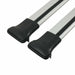 Roof Bars Rack Aluminium Silver fits Citroen C4 Cactus 2014- I Omtec  - Dynamic Drive