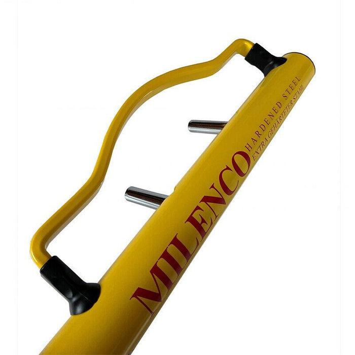 Milenco Camper Van Motorhome High Security Steel Steering Wheel Lock Yellow 54cm