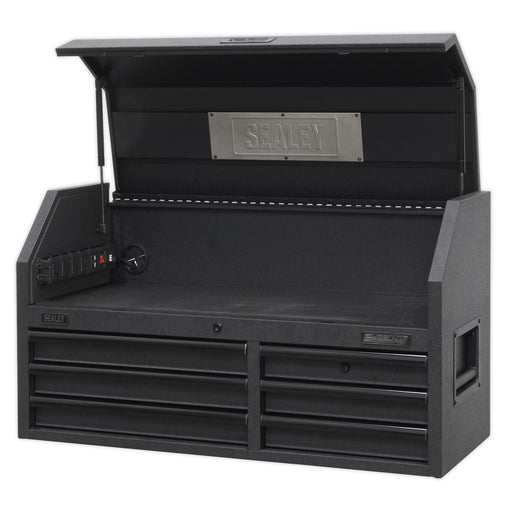 Sealey Topchest 6 Drawer 1030mm with Soft Close Drawers & Power Strip AP4106BE Sealey  - Dynamic Drive