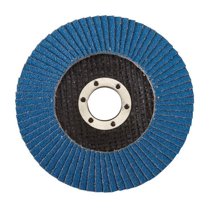 Silverline Zirconium Flap Disc 115mm 80 Grit