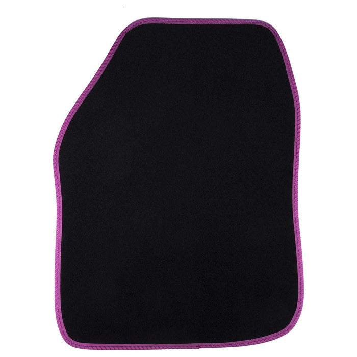 Tailored Pink Trim Carpet Mats fits for Ford Ka 09-13 + Clips 09 10 11 12 13 UKB4C  - Dynamic Drive