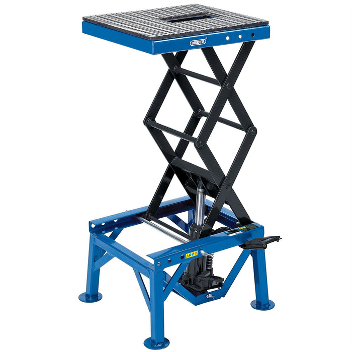 Draper Hydraulic Motorcycle Scissor Lift, 135kg 70212 Draper  - Dynamic Drive