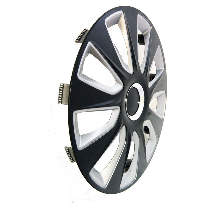 4 x Wheel Trims Strat Hub Caps 16" fits Seat Ibiza Leon Toledo Alhambra Altea UKB4C  - Dynamic Drive