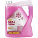 2x 5L MANNOL RED Coolant Antifreeze G12+ Ready Mixed Long Life German Hi Spec Mannol  - Dynamic Drive