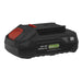 Sealey Cordless Orbital Palm Sander Kit125mm 20V SV20 Series 2 Batteries Sealey  - Dynamic Drive