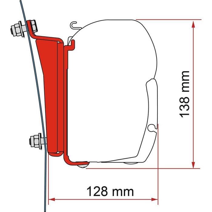 Fiamma F45 Kit Ford Transit H3 Bracket (98655Z146)