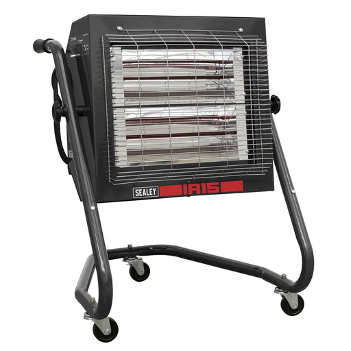 Sealey Infrared Halogen Heater 1.4/2.8kW 230V IR15 Sealey  - Dynamic Drive