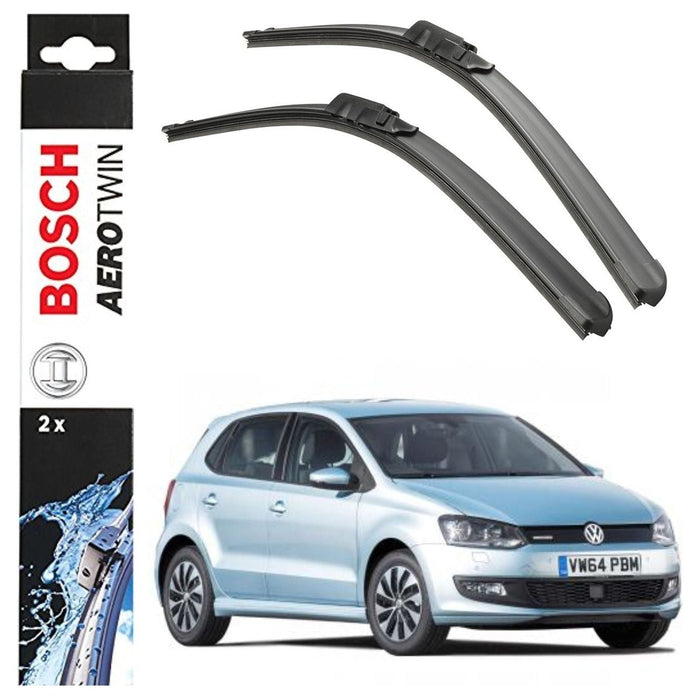 Bosch Aerotwin Front Wiper Blades Set VW Polo 6C1 06.09> A556S