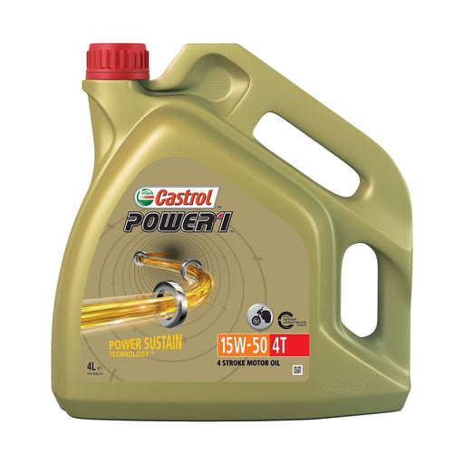 Castrol Power 1 4T 15W-50 - 4 Litre Castrol  - Dynamic Drive