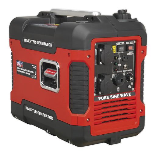 Sealey Inverter Generator 2000W 230V 4-Stroke Engine G2000I Sealey  - Dynamic Drive