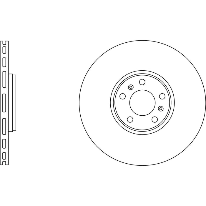 Apec Brake Disc Rear Fits Audi A8 S8 Bentley Continental Flying Spur VW Phaeton