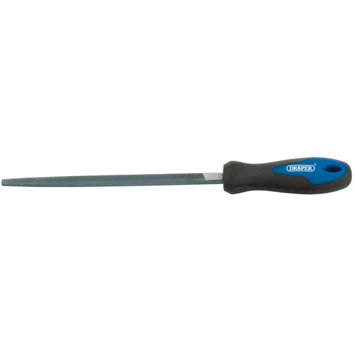 Draper Soft Grip Engineer's Square File and Handle, 200mm 44956 Draper  - Dynamic Drive