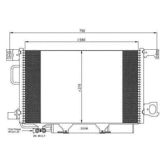 NRF Condenser 35623