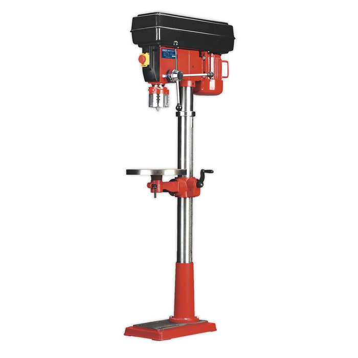 Sealey Pillar Drill Floor Variable Speed 1630mm Height 650W/230V GDM200F/VS