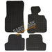 Red Trim Tailored Black Rubber Car Mats for Bmw 4 Series Coupe (F32) 13> Set of 4 UKB4C  - Dynamic Drive