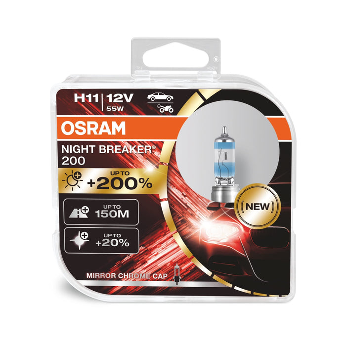 Osram Night Breaker 200 H11 Duobox