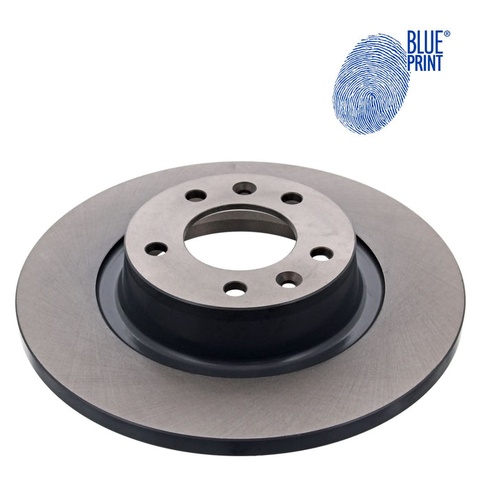 Pair of Blue Print Rear Solid Brake Discs for Citroen Dispatch  Fiat Scudo  Peug