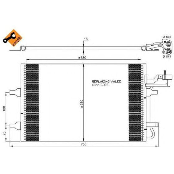 NRF Condenser 35842