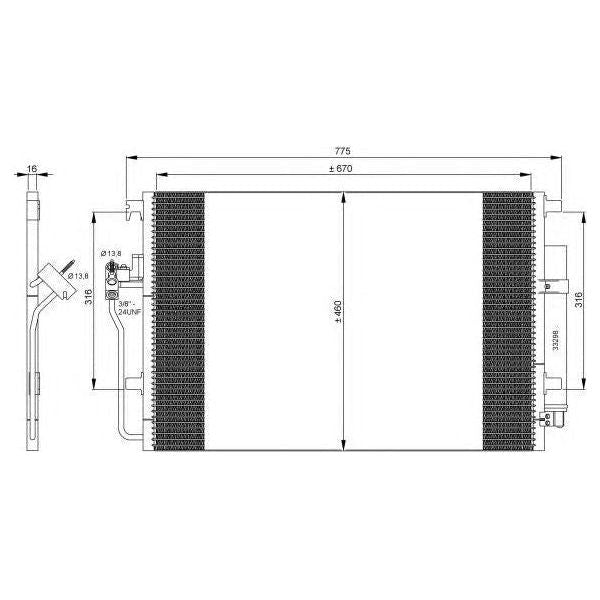 NRF Condenser 35849