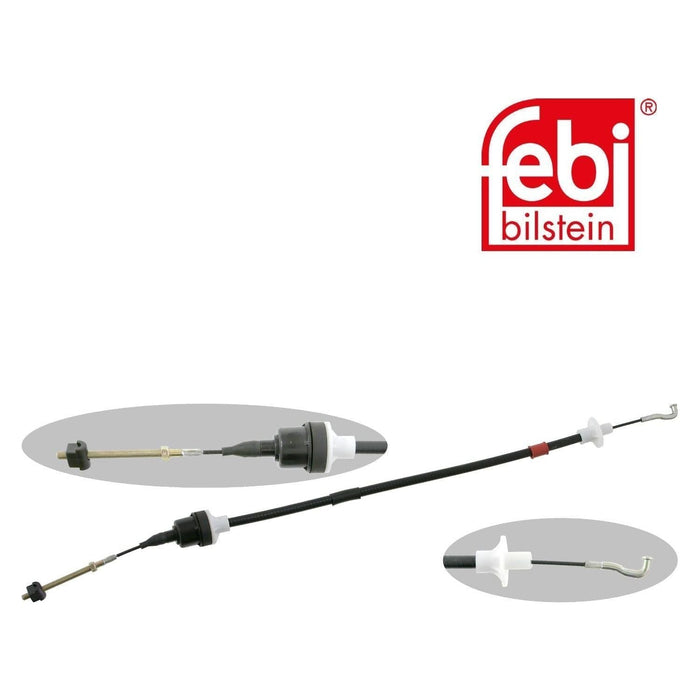 Febi 04197 Clutch Cable Fits Vauxhall Febi Bilstein  - Dynamic Drive