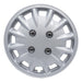 Milenco Silver Wheel Trims Hub Caps 13" Bailey Type Caravan Pair Motorhome Milenco  - Dynamic Drive