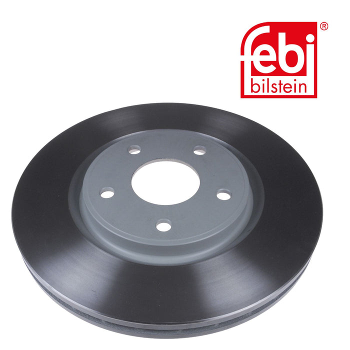 Genuine FEBI Front Brake Discs & Pads Set Vented for Chrysler Grand Voyager Febi Bilstein  - Dynamic Drive