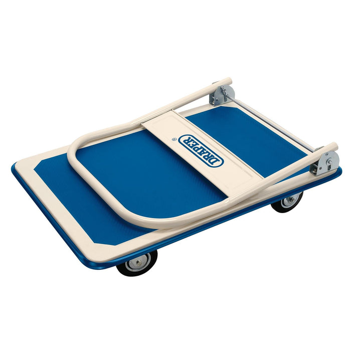 Draper Platform Trolley with Folding Handle, 900 x 600 x 850mm, 300kg 04692 Draper  - Dynamic Drive