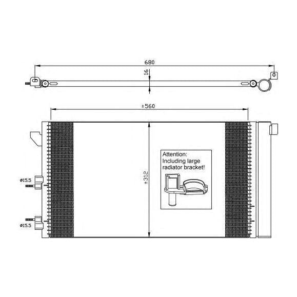 NRF Condenser 35921