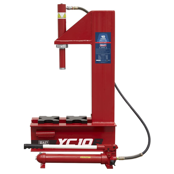 Sealey Hydraulic Press 10 Tonne Bench 'C' Type YC10B Sealey  - Dynamic Drive