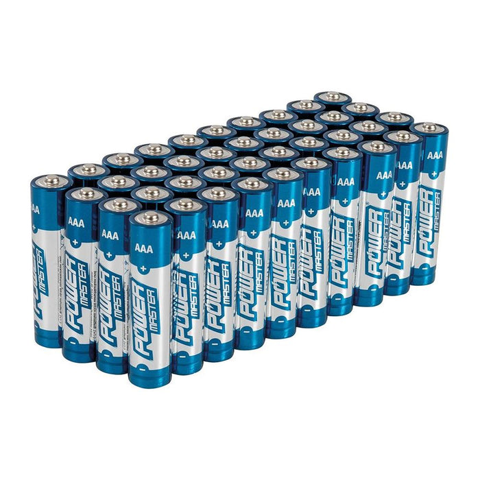 Powermaster AAA Super Alkaline Battery LR03 40pk 40pk