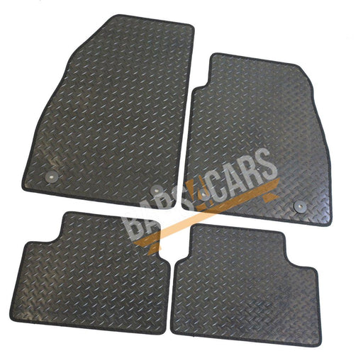 Tailored Rubber Mats fits Vauxhall Insignia + Clips 2008 2009 2010 2011 2012 201 UKB4C  - Dynamic Drive