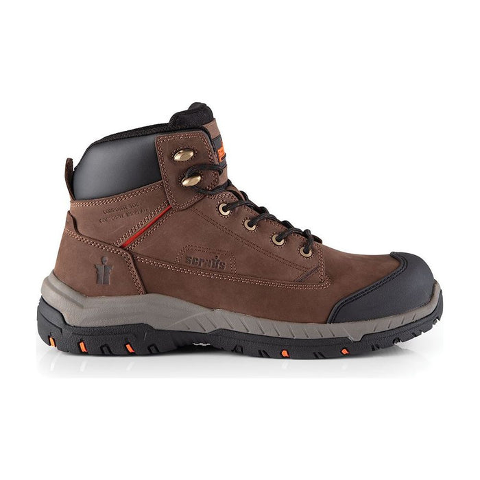 Scruffs Solleret Safety Boots Brown 15158 Scruffs  - Dynamic Drive