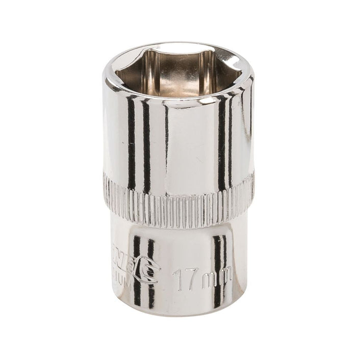 Silverline Socket 1/2" Drive 6pt Metric 17mm Silverline  - Dynamic Drive