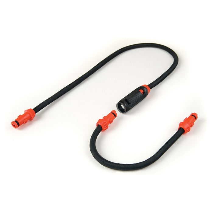 Ring RLS90 BungeeClic Cord Twin Pack, 90-135 cm, Black/Red, Set of 2