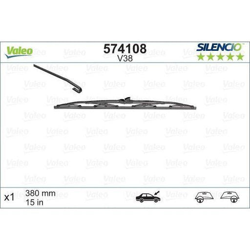 x5 Valeo Single Wiper Blades 574108 Automotive Part Valeo  - Dynamic Drive